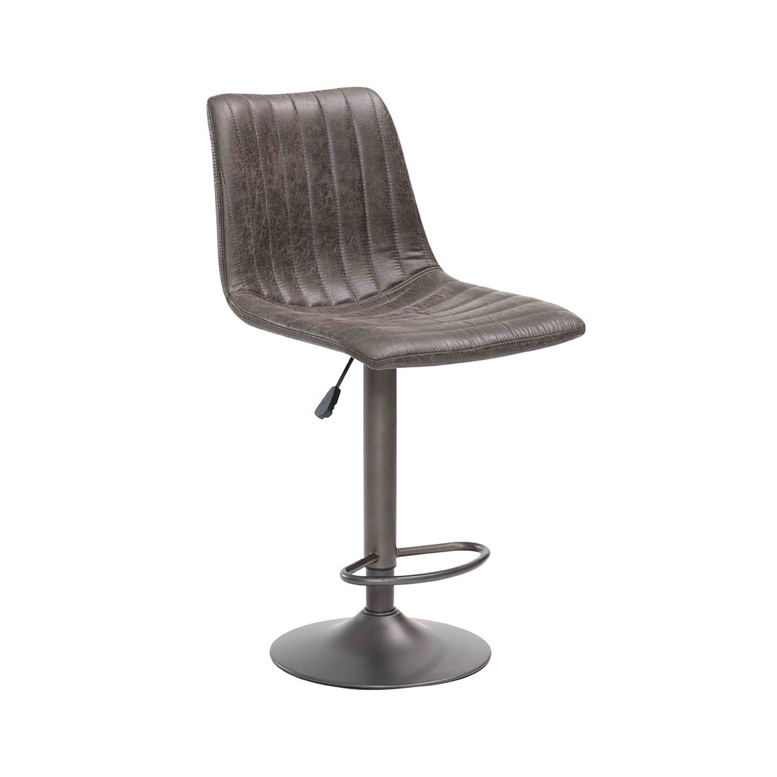 Banco altura ajustable gamuza 47.5 x 57.5 x 95-116.5 cm