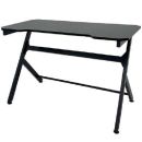 Escritorio gamer negro 120 x 60 x 76 cm