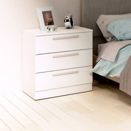 Mesa de noche Hamar Blanca