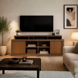 Mueble para TV melamina 74 x 180 x 39.5 cm