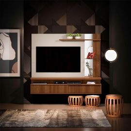 Panel Para Tv Maragogi Freijo Off White 60"