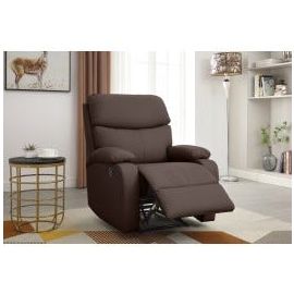 Sillón Reclinable Giselle 83x93x103 cm Chocolate