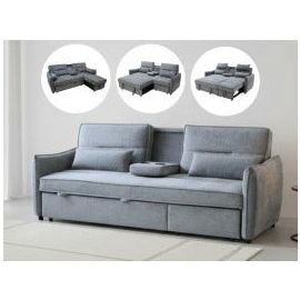 Sofá Cama 208x86x85 cm Azul