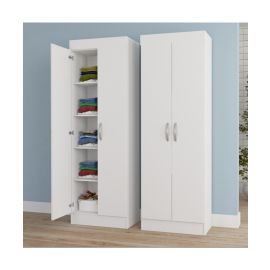 Alacena Multiuso 2 Puertas Blanca