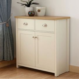Aparador 2 gavetas melamina 79 x 45 x 81 cm