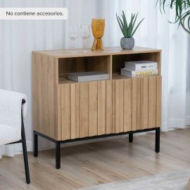 Bufetera acanalada MDF 90 x 42 x 80.5 cm