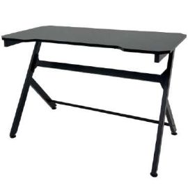 Escritorio gamer negro 120 x 60 x 76 cm