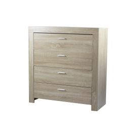 Gavetero Ancho 4 Gavetas Vera Roble 100x105x40 cm