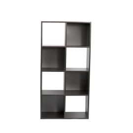 Librero de Cubos Noa Negro 61.5x122.5x29.5 cm
