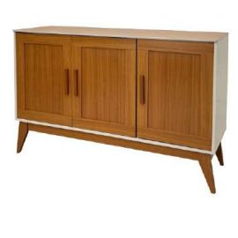 Mesa auxiliar blanco hueso 130 cm