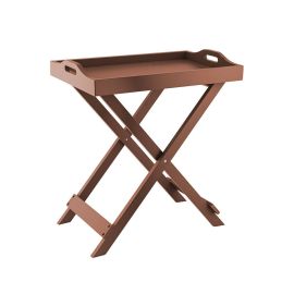 Mesa auxiliar MDF Blanco 55.3 x 35.7 x 60.5 cm