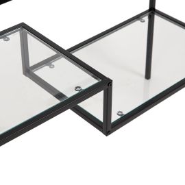 Mesa bufetera metálica 106 x 35 x 76 cm