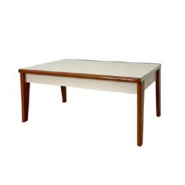 Mesa de centro blanco hueso 91 cm