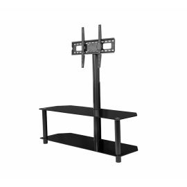 Mesa para TV 32-55" 2 niveles metálica 120 x 40 x 130 cm
