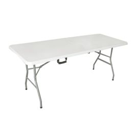 Mesa plegable rectangular resina 180 x 74 x 74 cm