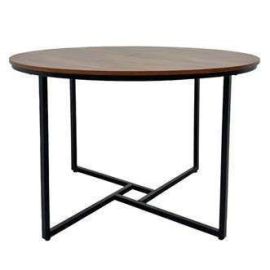 Mesa redonda de comedor 120 x 76 cm
