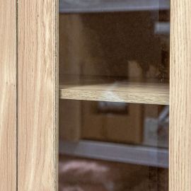 Mueble de cocina 2 puertas melamina 80 x 41 x 170 cm