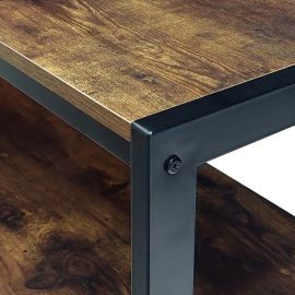 Mueble para TV metal y melamina 120 x 40 x 129 cm