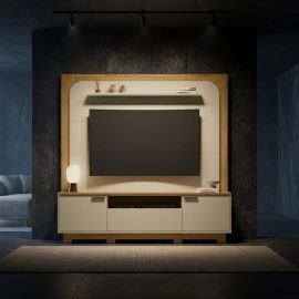 Centro de Entretenimiento Nilo Cumaru Opala 75"