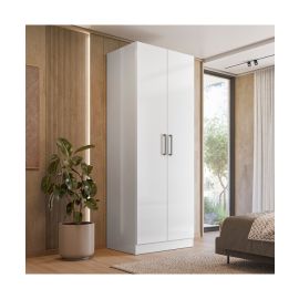 Ropero 2 Puertas Blanco 79 cm
