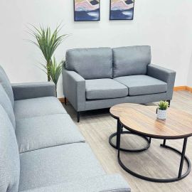Sofa de 2 puestos Gris Claro