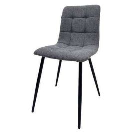 Silla de comedor gris
