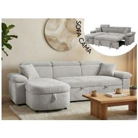 Sofá Cama 240x91/157x76/90 cm