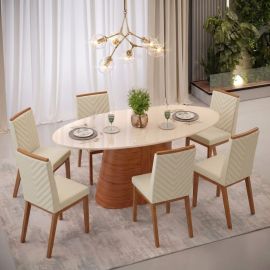 Juego de comedor de 6 puestos Rize