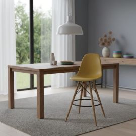 Banco Bar Eames Color Mostaza