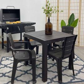 Mesa de plastico cafe 