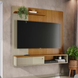 Panel para tv Aurora Cinamomo Off White  65
