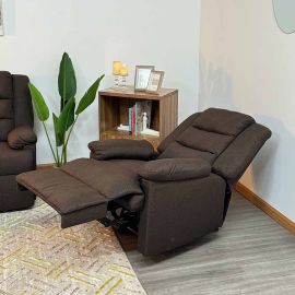 Sofá Reclinable Individual Dover Café