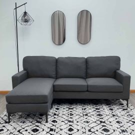 Sofa en L Gris Jaya