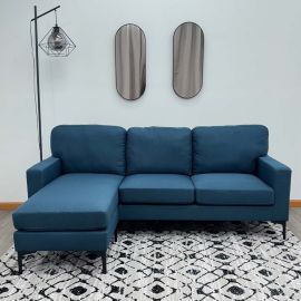Sofa en L Azul Jaya