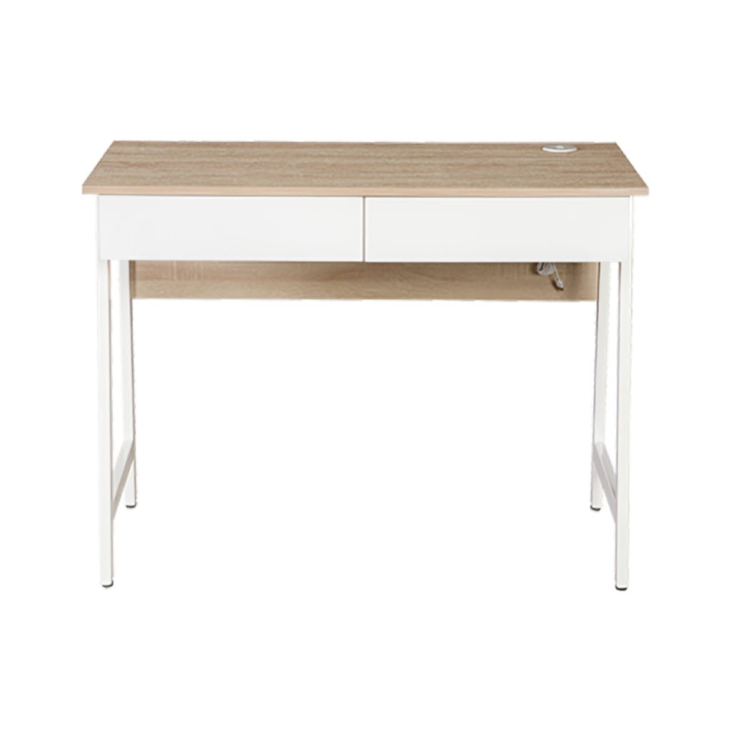Escritorio con Gavetas y Puertos USB Lira Haya 100x76x48 cm
