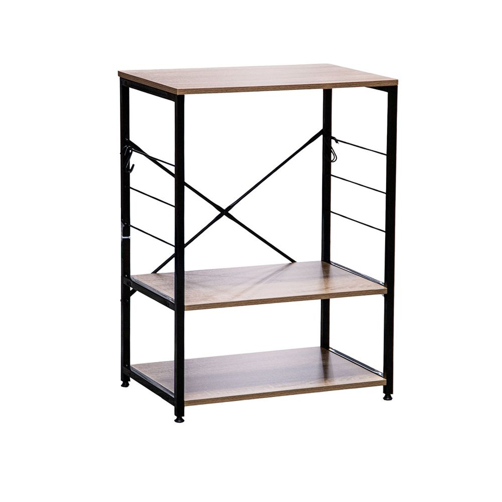 Estante para cocina metal y MDF 60 x 40 x 82 cm
