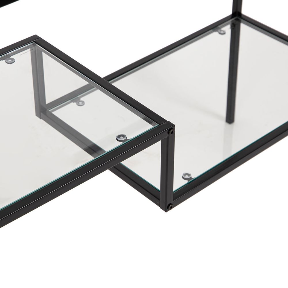 Mesa bufetera metálica 106 x 35 x 76 cm