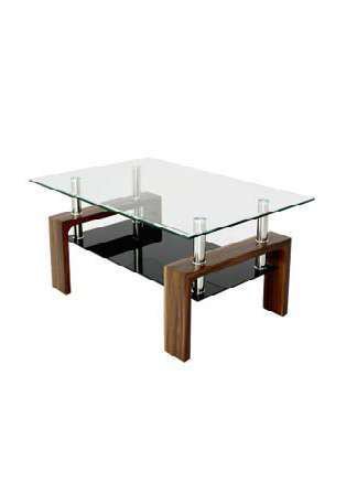 Mesa de centro rectangular 90 x 60 x 43 cm
