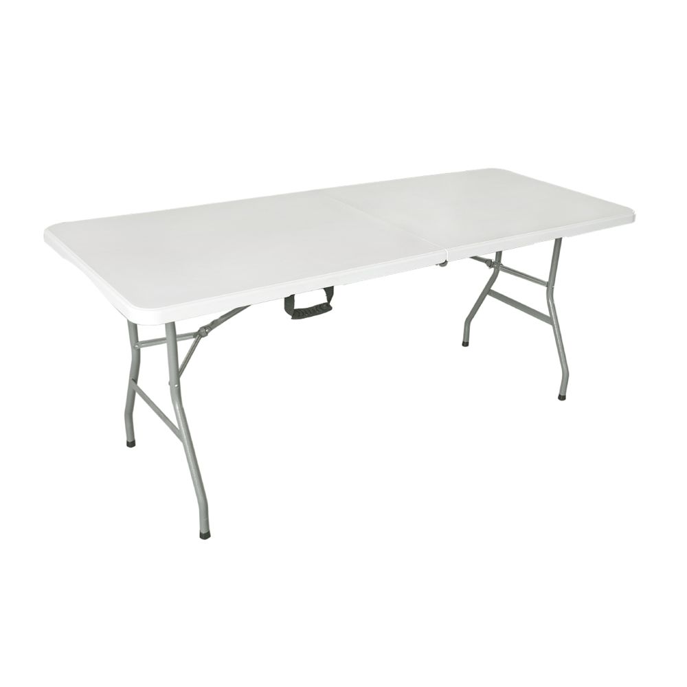 Mesa plegable rectangular resina 180 x 74 x 74 cm