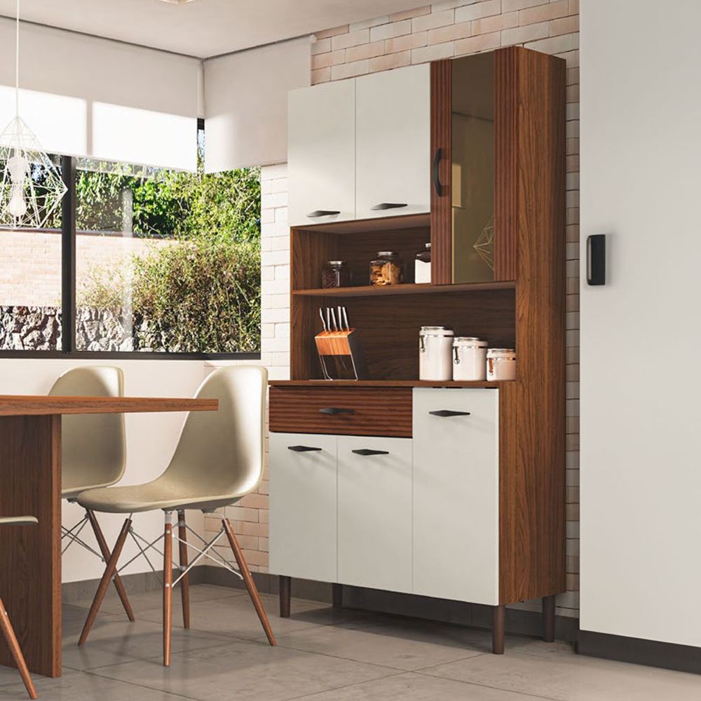 Mueble cocina melamina 90 x 36 x 173 cm