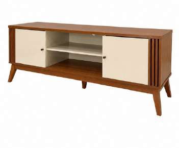 Mueble para TV blanco hueso 160 cm