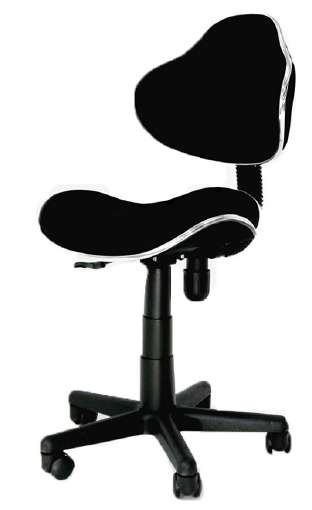 Silla de estudio malla negra