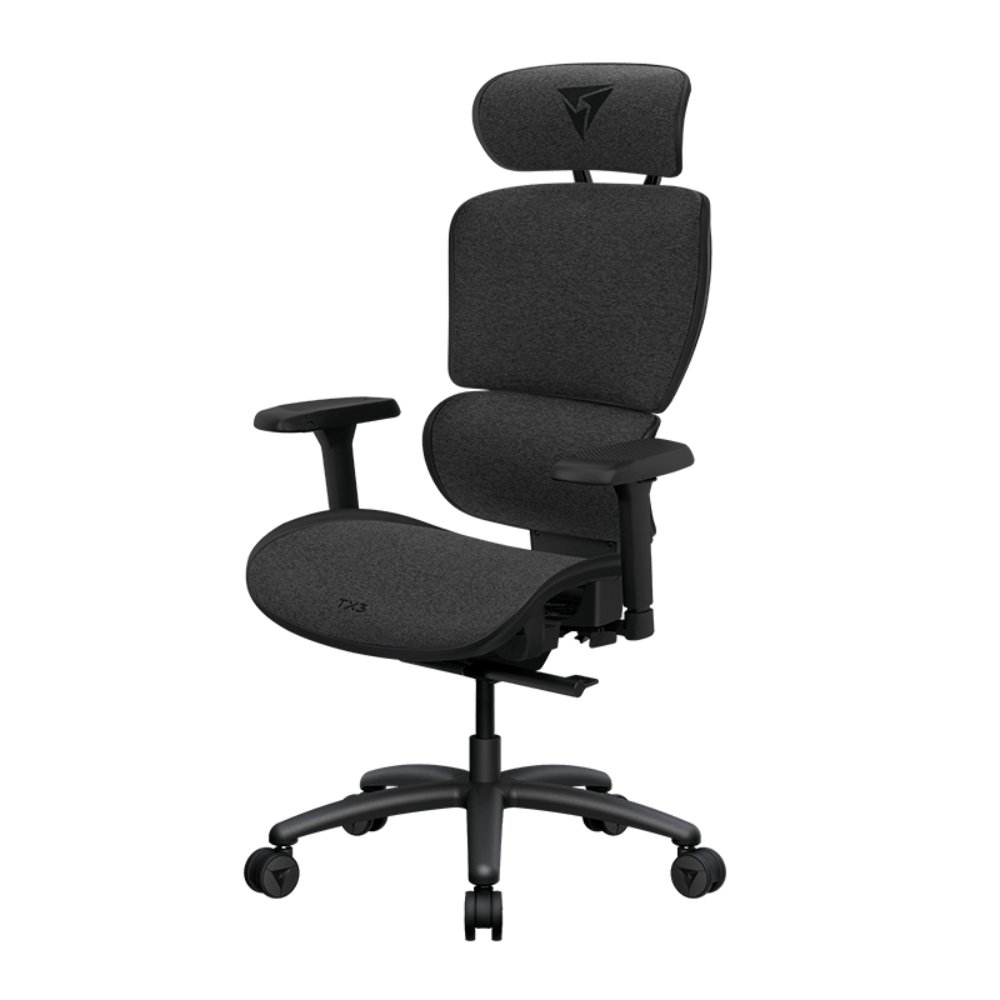 Silla de oficina ergonómica Fino Gris Oscuro