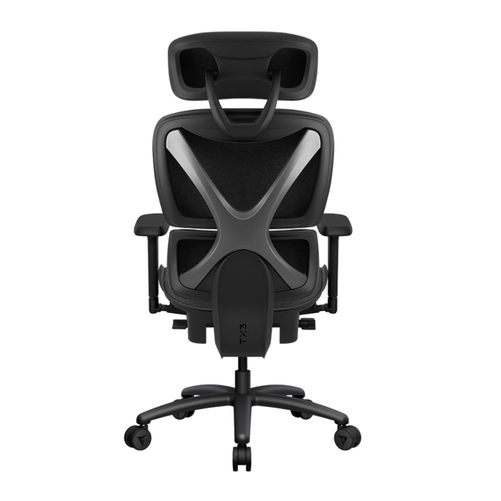 Silla de oficina ergonómica Fino Gris Oscuro