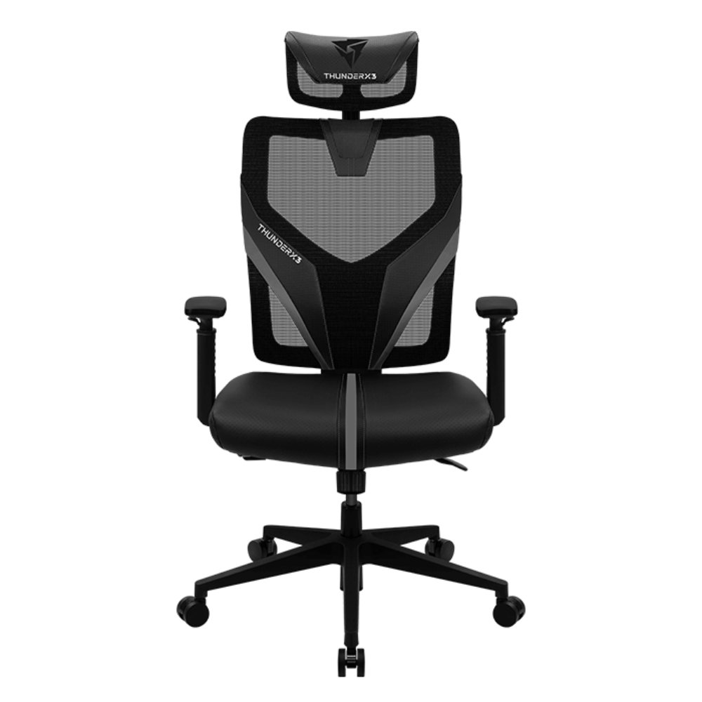 Silla de oficina ergonómica Amel Negra