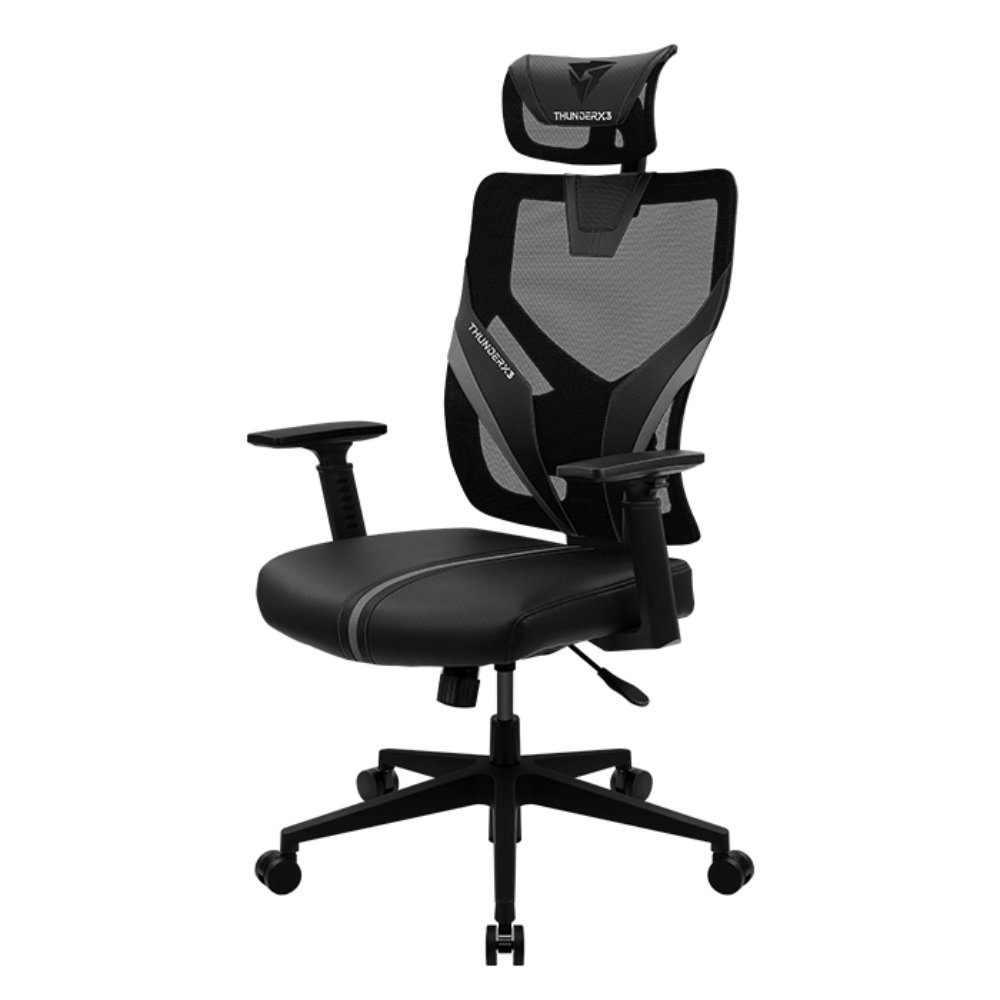 Silla de oficina ergonómica Amel Negra