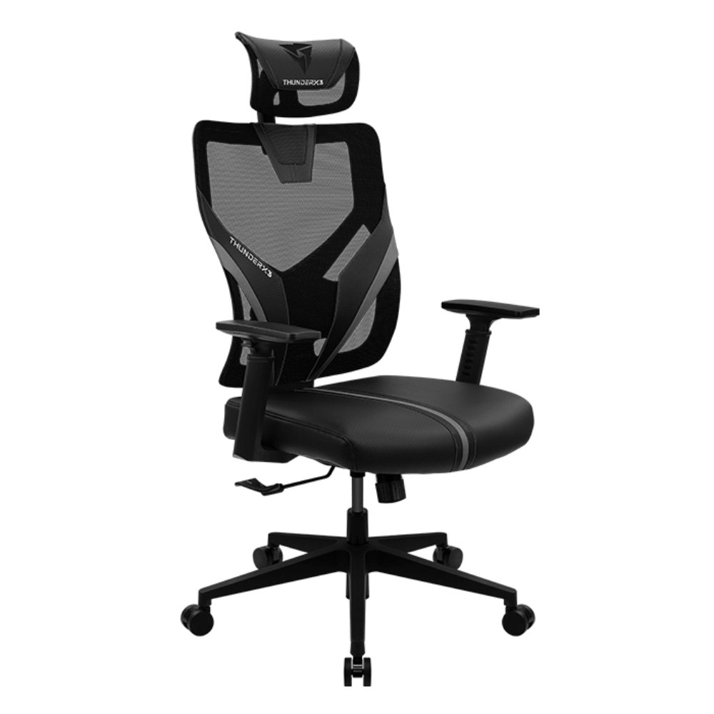 Silla de oficina ergonómica Amel Negra