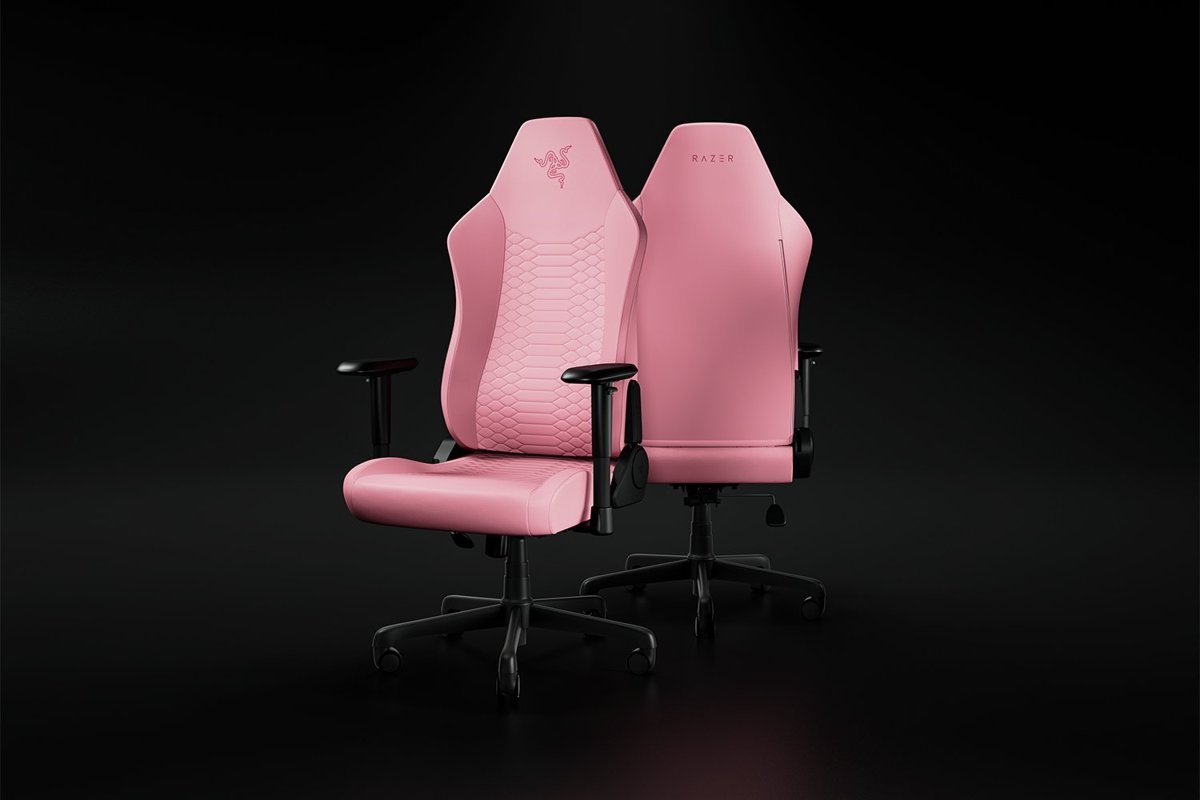 Silla Gamer Ergonómica Nova Plus Rosa Cuarzo