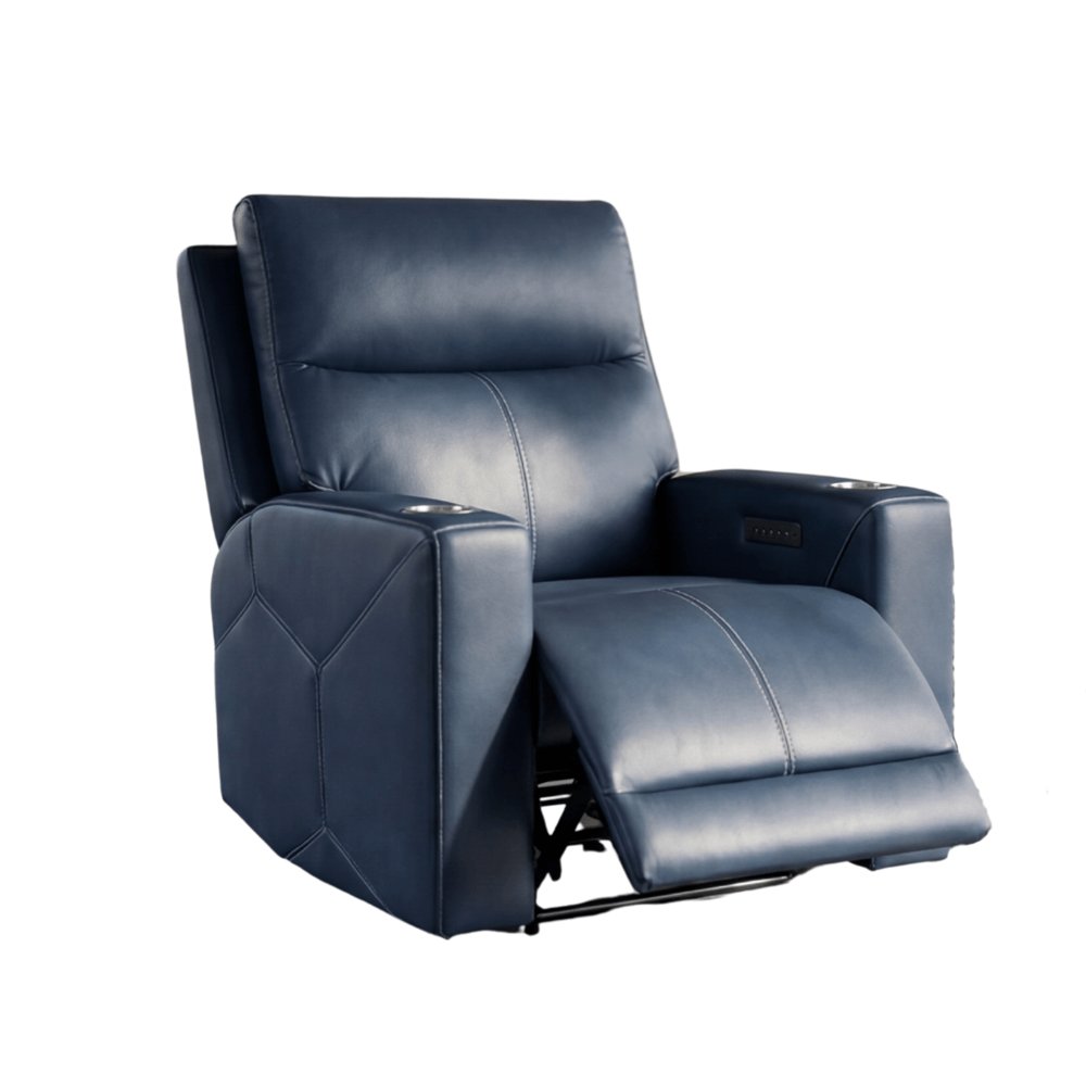 Sillón reclinable Isar Azul