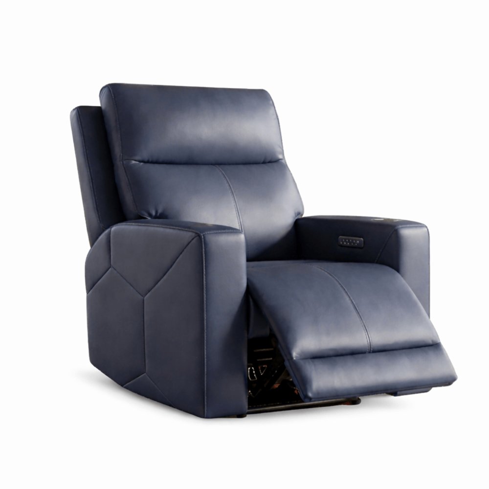 Sillón reclinable Isar Azul